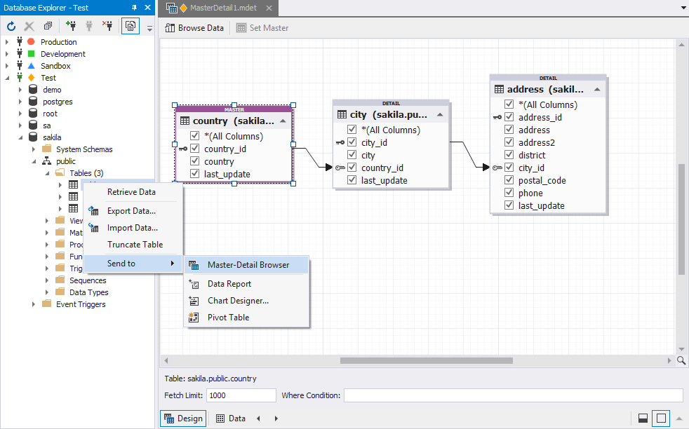 What Is The Master Table In Database Design