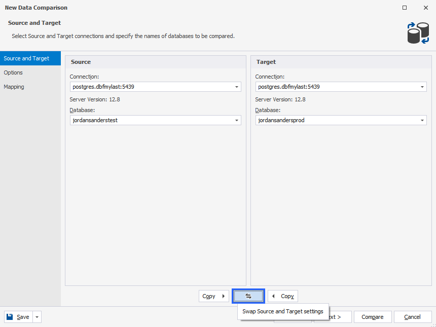 Create rollback scripts