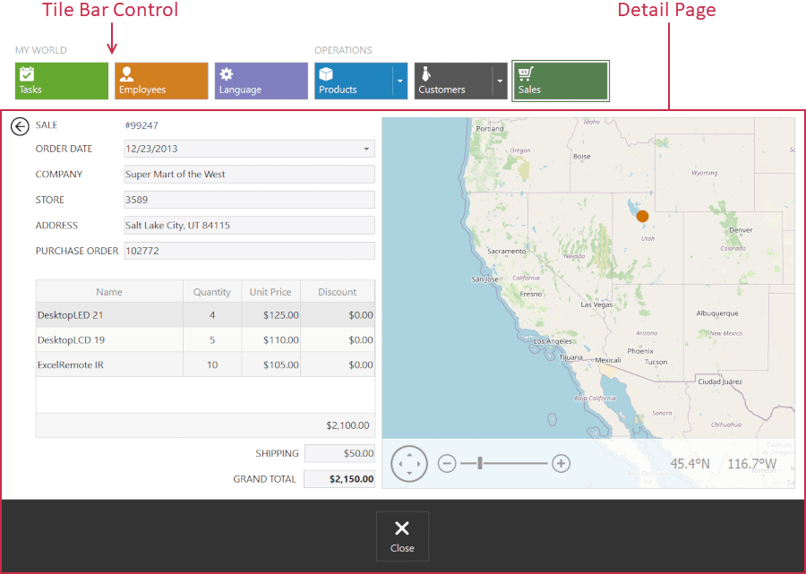 VCL Tile Controls VCL DevExpress Documentation