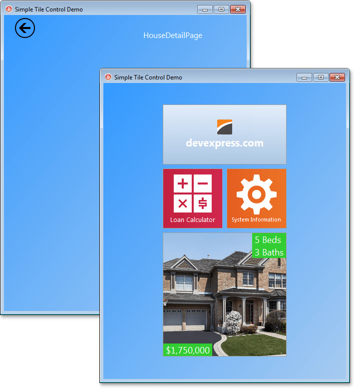 Tile Control Tutorial. Step 6 Create a Tile Gallery and Populate it