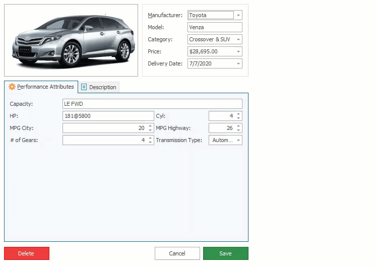 Size and Alignment WinForms Controls DevExpress Documentation