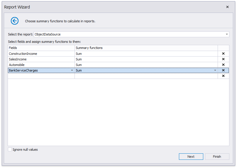 Create a Vertical Report Reporting Tools DevExpress Documentation