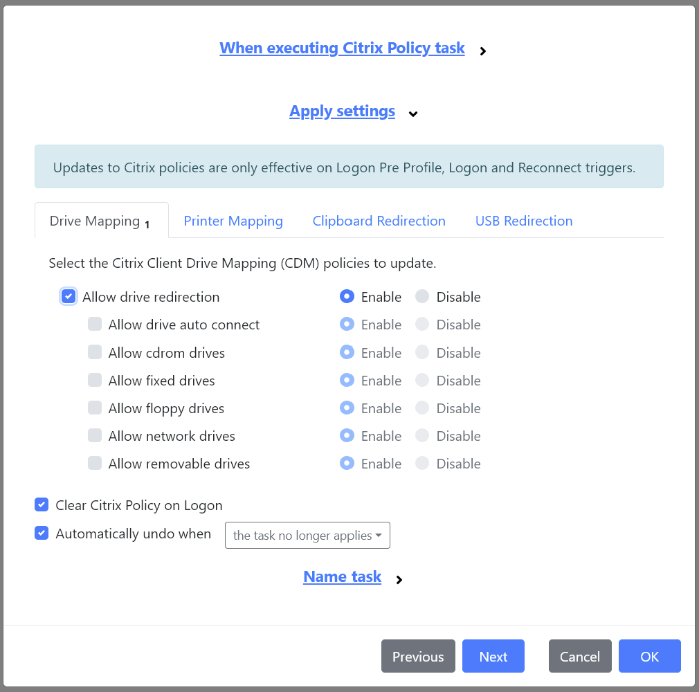 Citrix Policy deviceTRUST Documentation