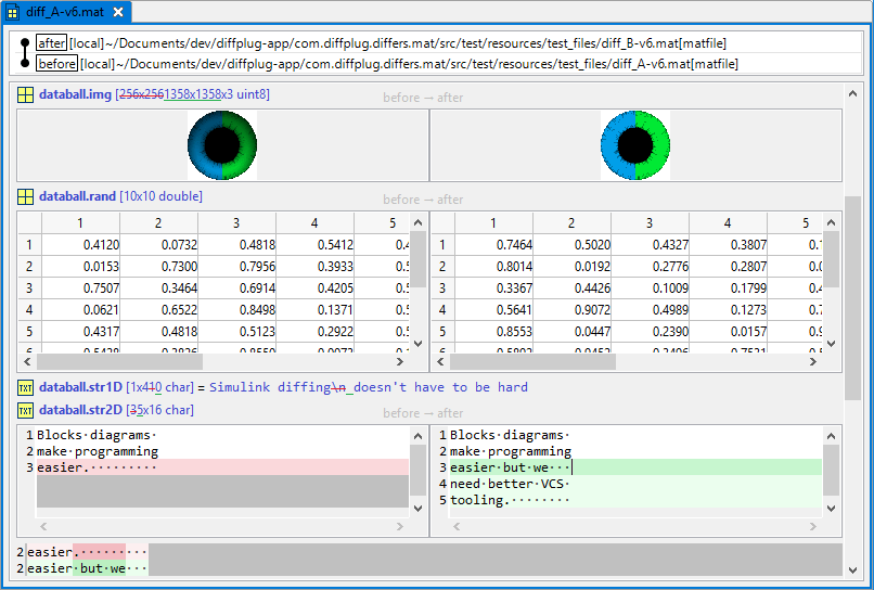 MATFile DiffPlug Docs