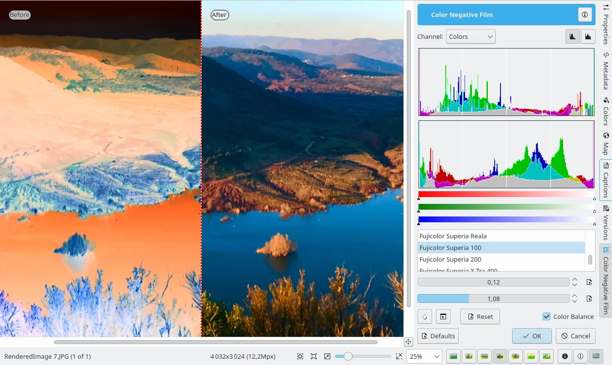 Colors Tools — Digikam Manual 8.3.0 documentation