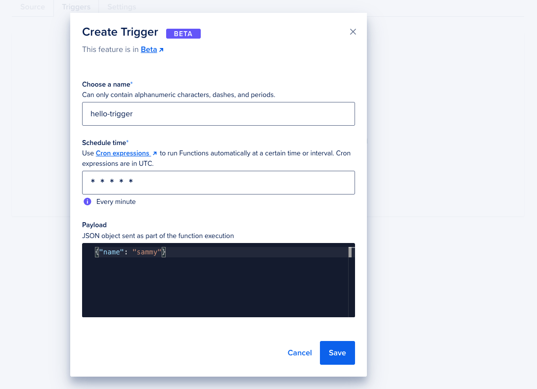 How to Schedule Functions DigitalOcean Documentation