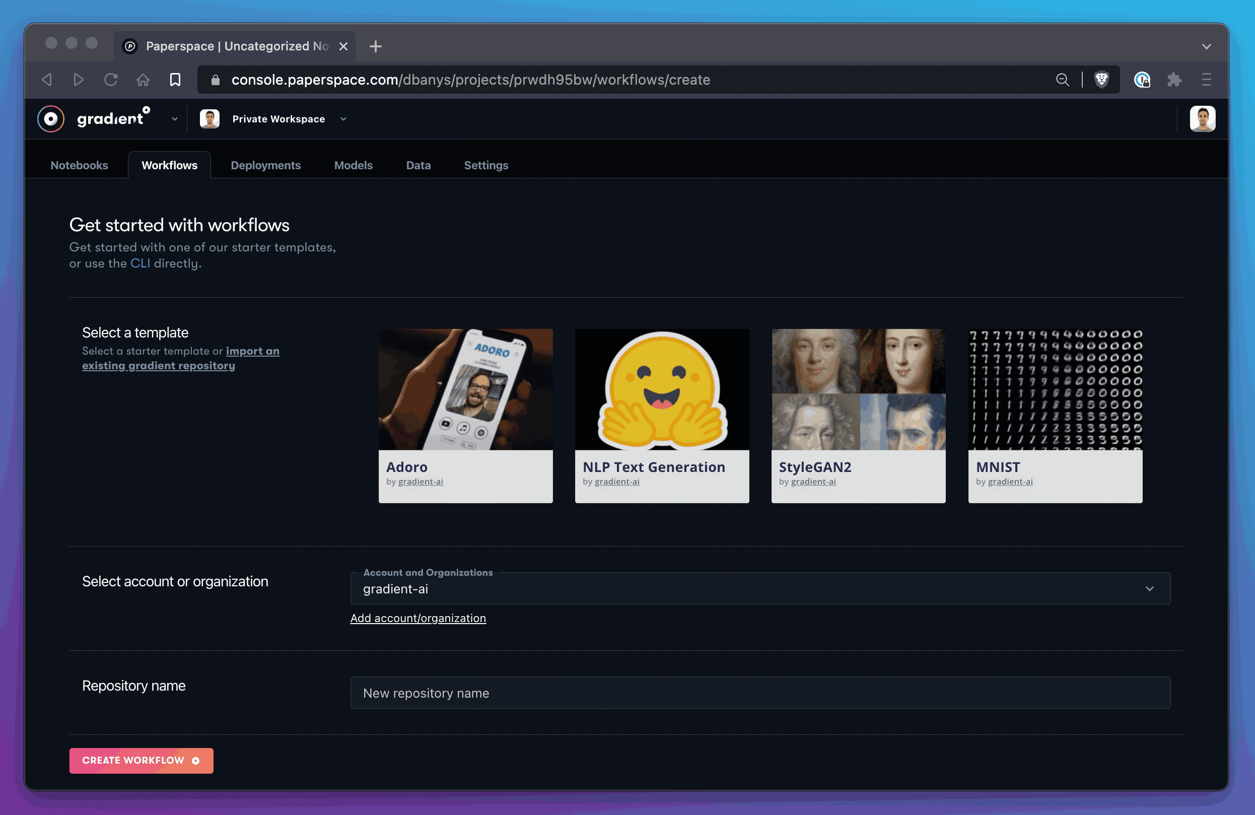 How to Manage Workflows with the Paperspace GUI and CLI DigitalOcean