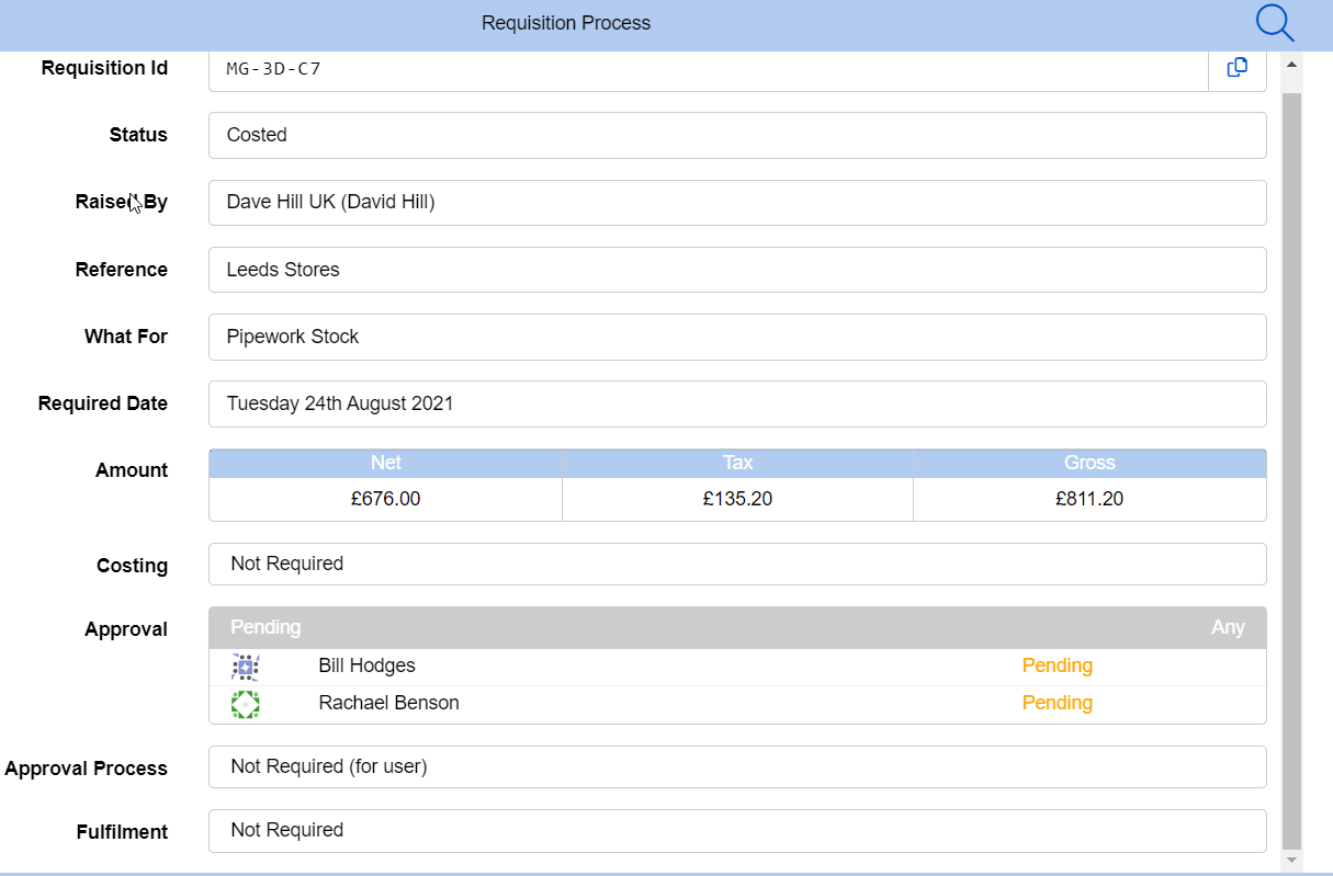 Approval Process Duet