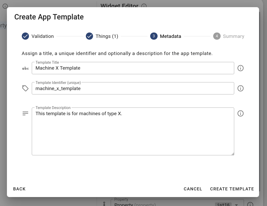 App Templates User Manual App Templates User Manual