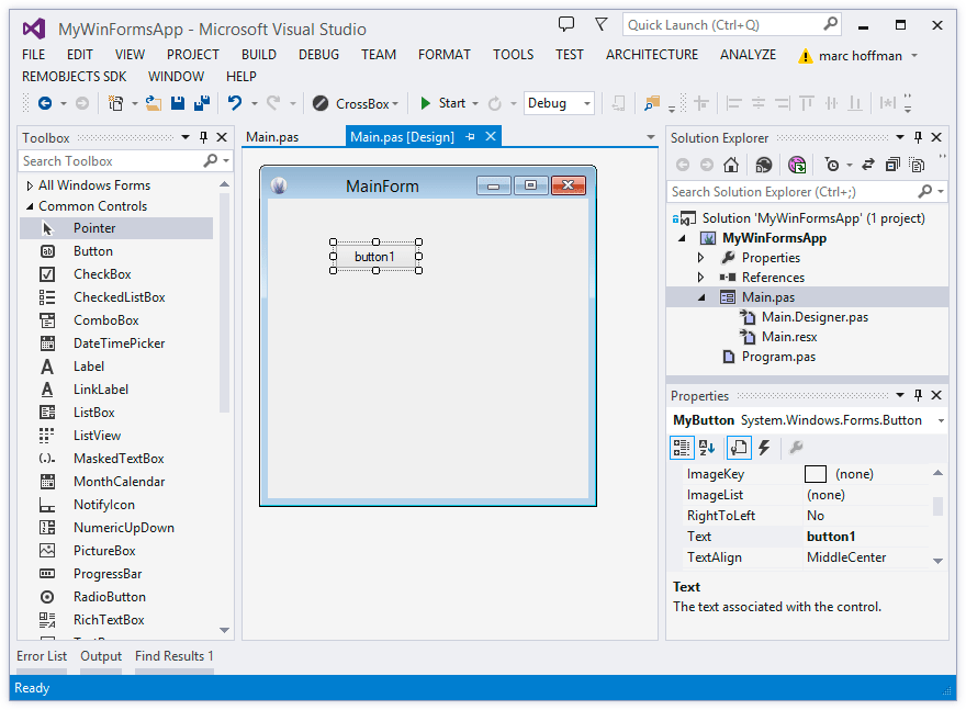 WinForms and WPF for Delphi Developers