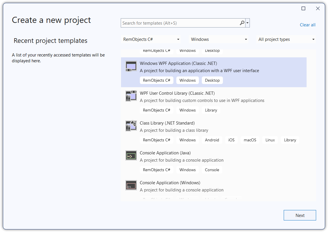 Your First Windows WPF App with Elements
