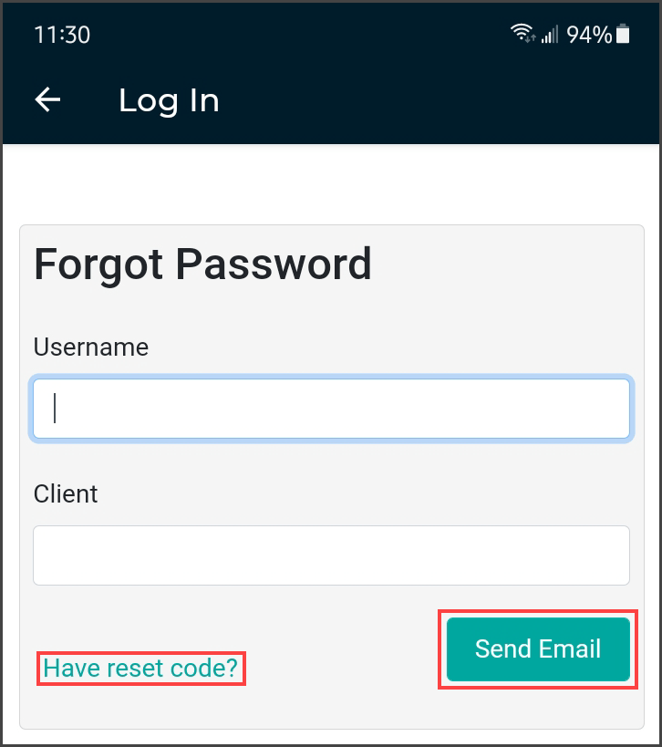 Resetting your Password eSOne Documentation
