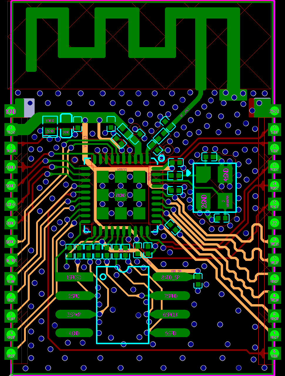 PCB Layout Design ESP32C6 — ESP Hardware Design Guidelines latest documentation