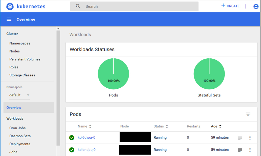 Accessing the Dashboard