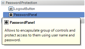 Protecting HMI with a Password - FabImage