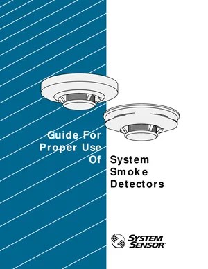 System Sensor System Smoke Detector Application Guide (1995) | FACP Manuals