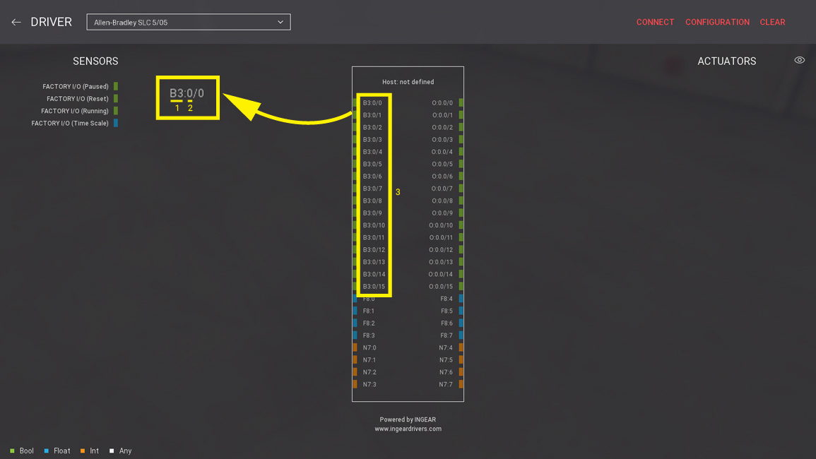 Allen-Bradley SLC 5/05 - FACTORY I/O