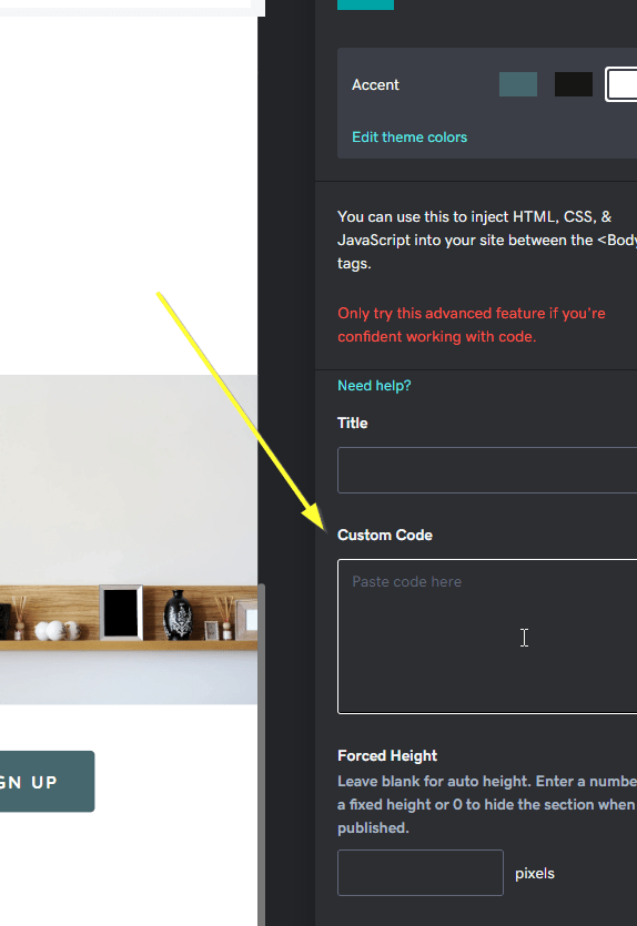 Add Comments to Godaddy Sites Docs