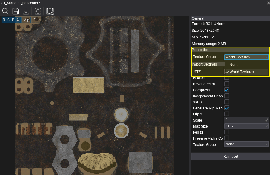 HOWTO Use anisotropic texture sampler Flax Documentation