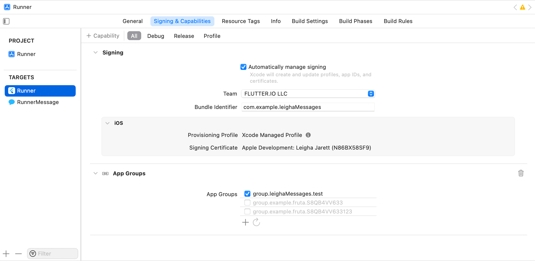 Adding iOS app extensions Flutter