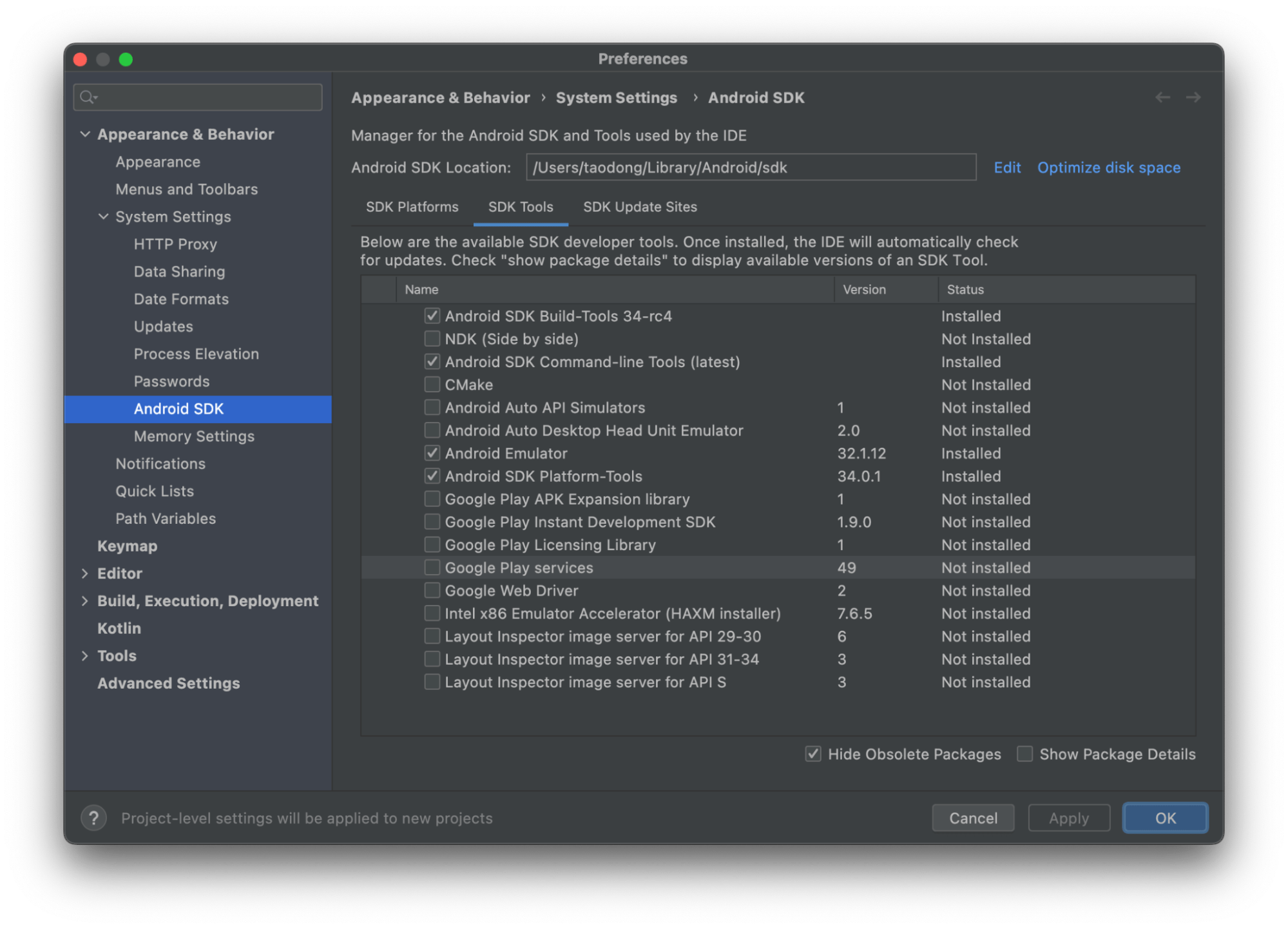 Install help Flutter