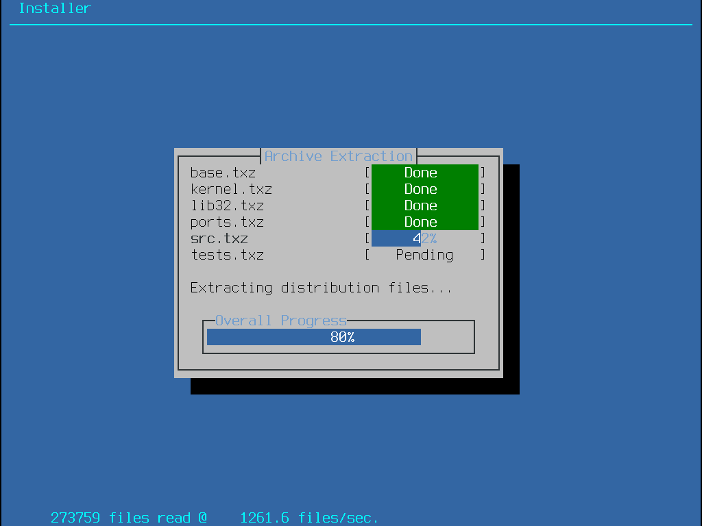 Chapter 2. Installing FreeBSD FreeBSD Documentation Portal