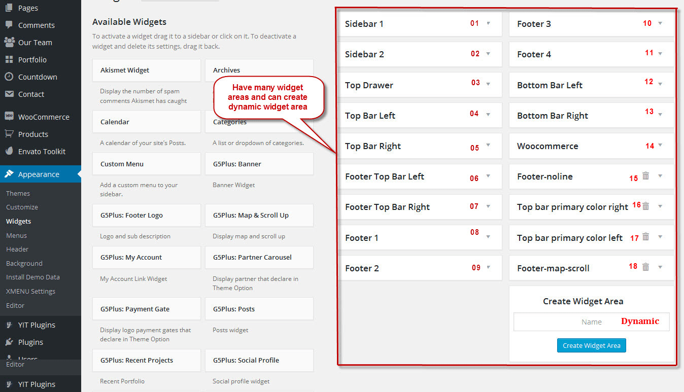 Sidebars And Widgets