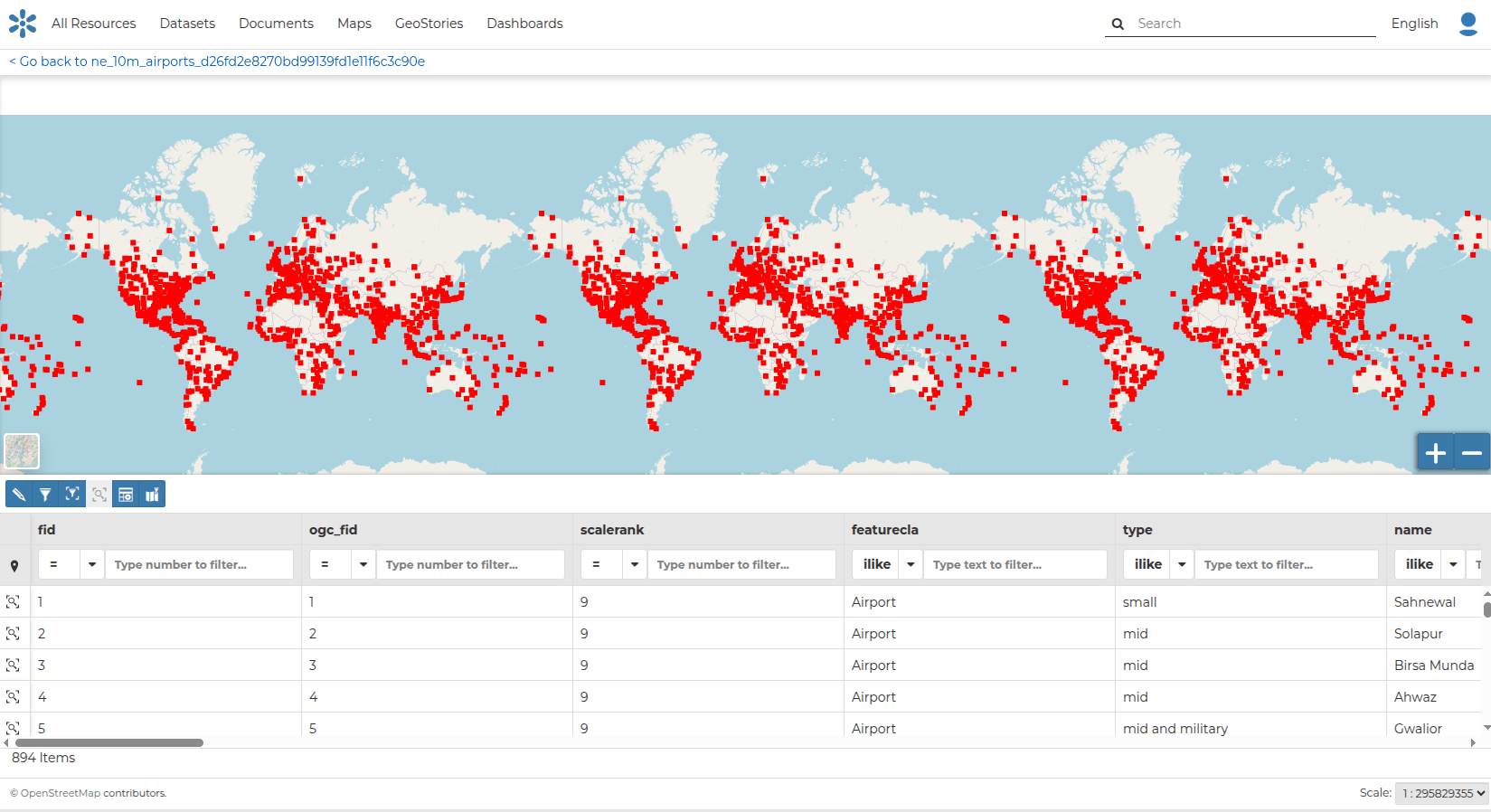 Dataset Editing — GeoNode master documentation