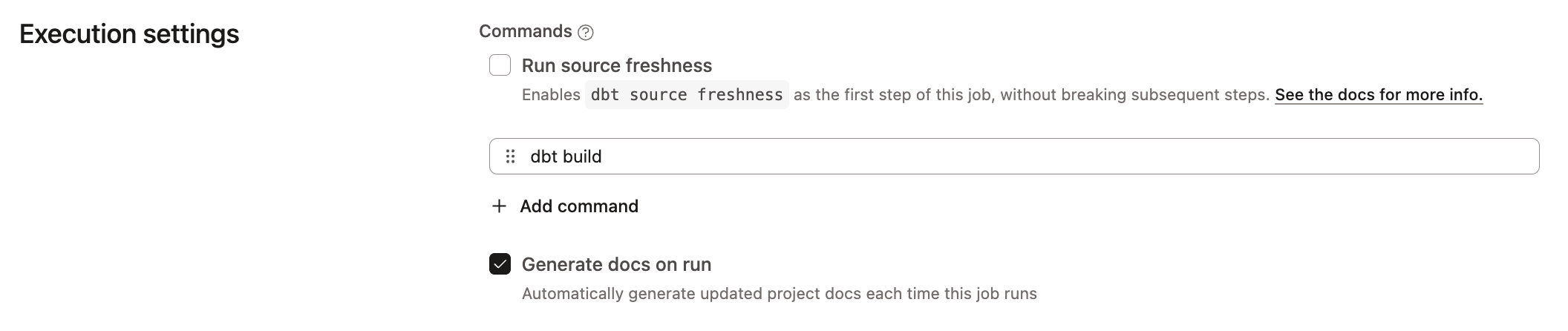 Build and view your docs with dbt Cloud dbt Developer Hub