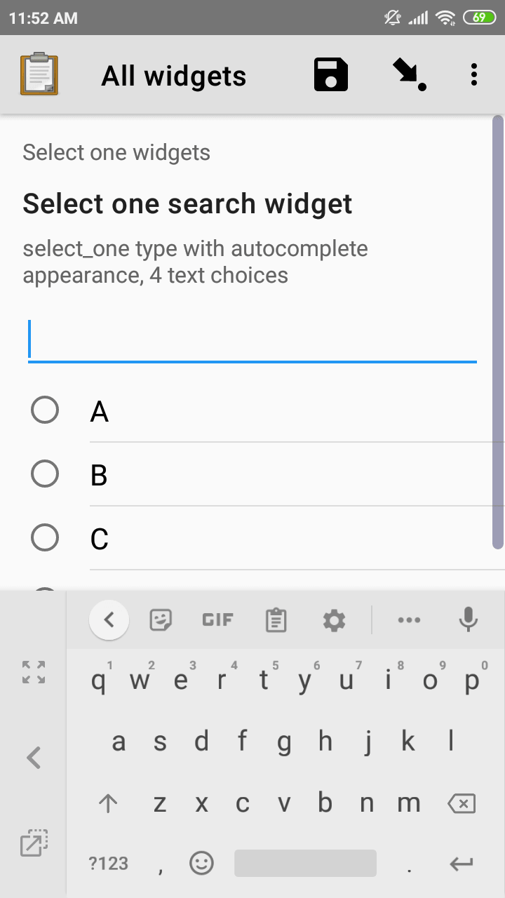 Question Types ODK Docs
