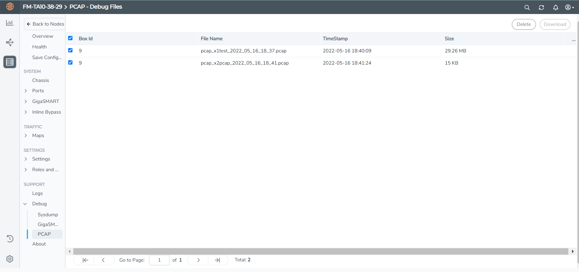 Packet Capture (PCAP)