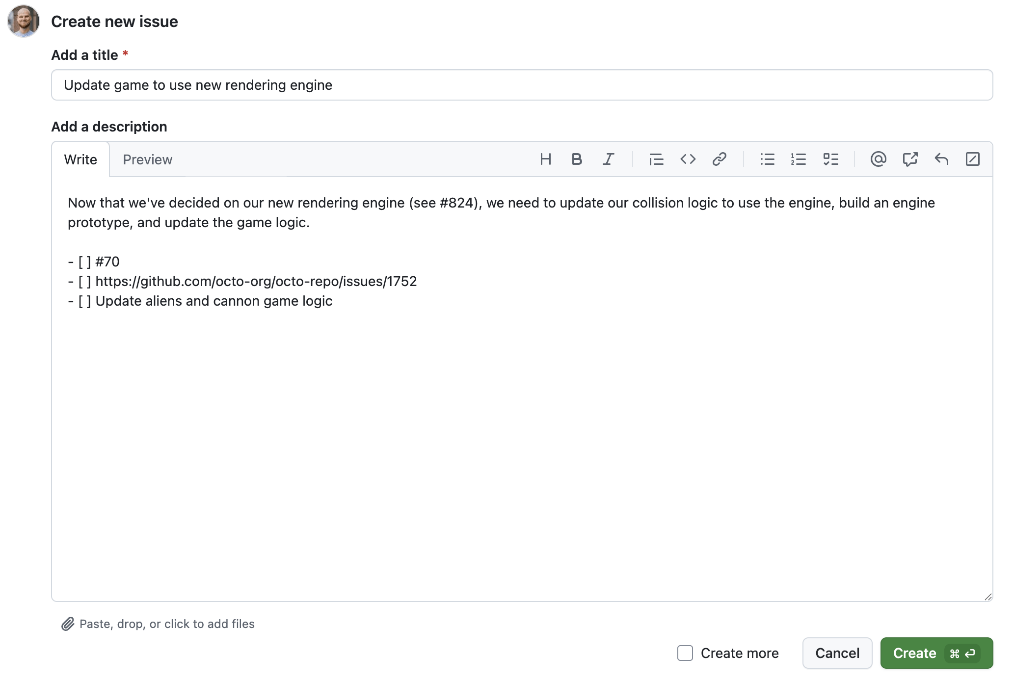 Quickstart for GitHub Issues GitHub Docs