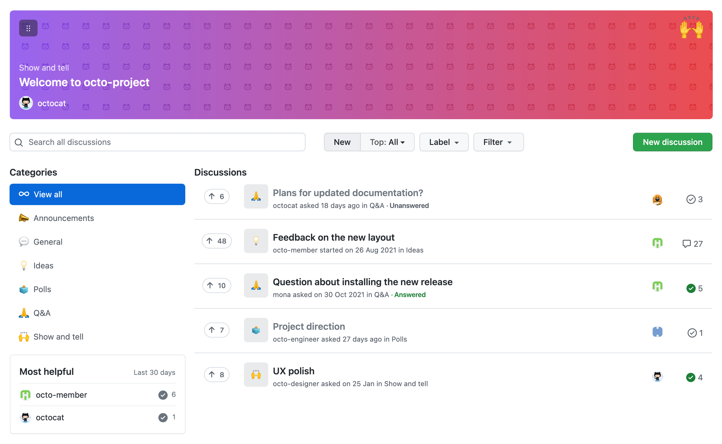 About discussions GitHub Docs