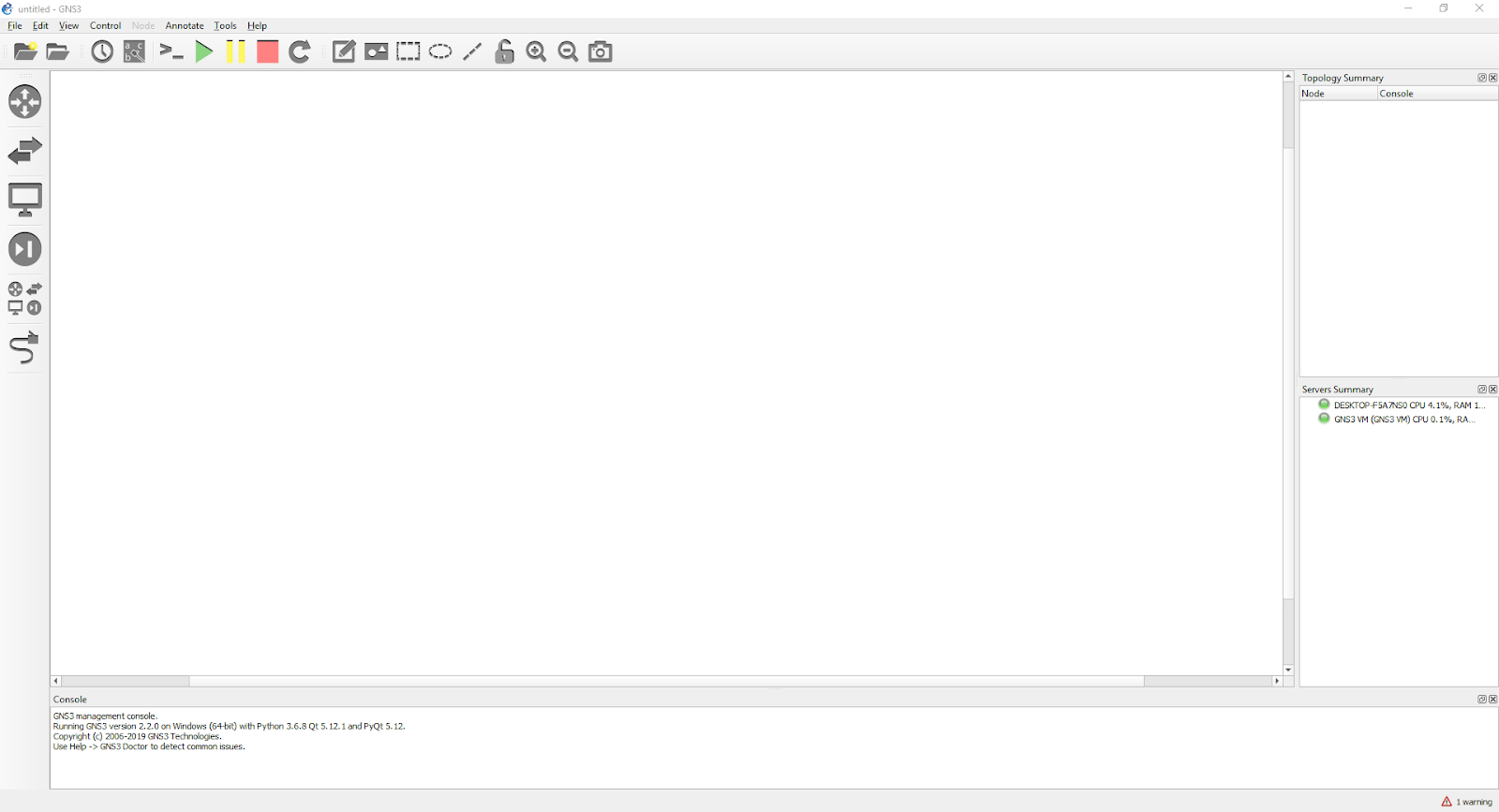 The GNS3 GUI GNS3 Documentation