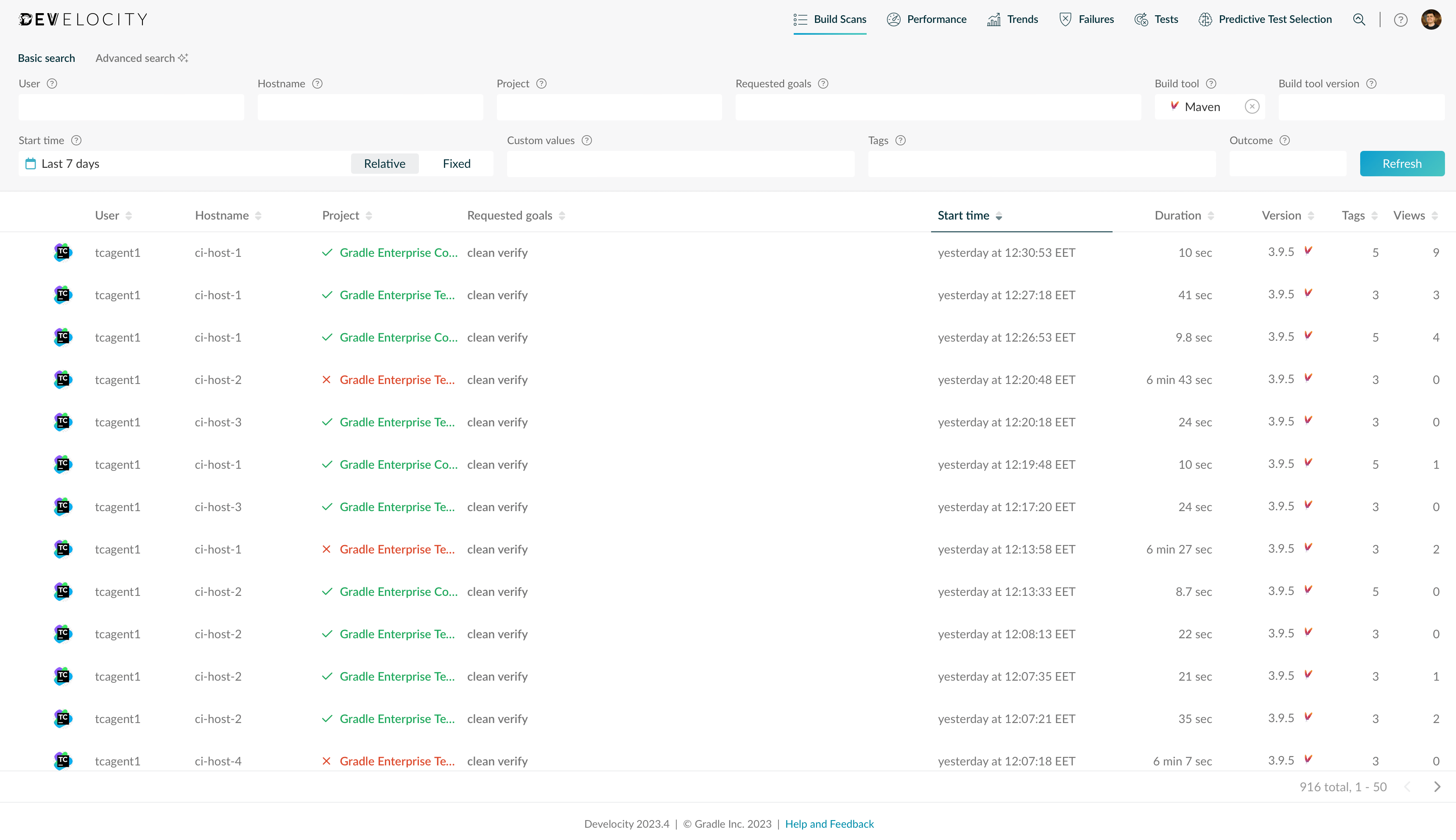 Getting Started with Develocity for Apache Maven™ users Develocity Docs