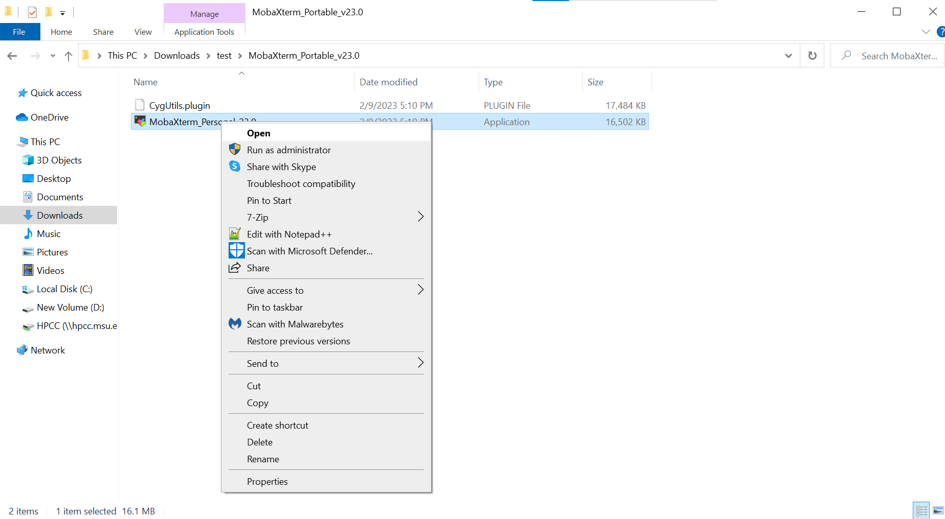 Intro to MobaXterm for Windows Users MSU HPCC User Documentation