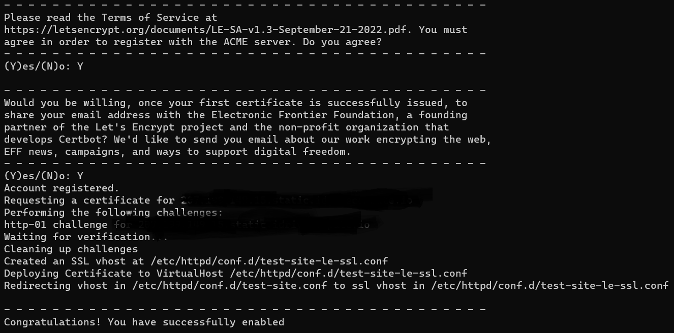 How To Secure Apache with Let's Encrypt on CentOS 7 IDrive® Compute