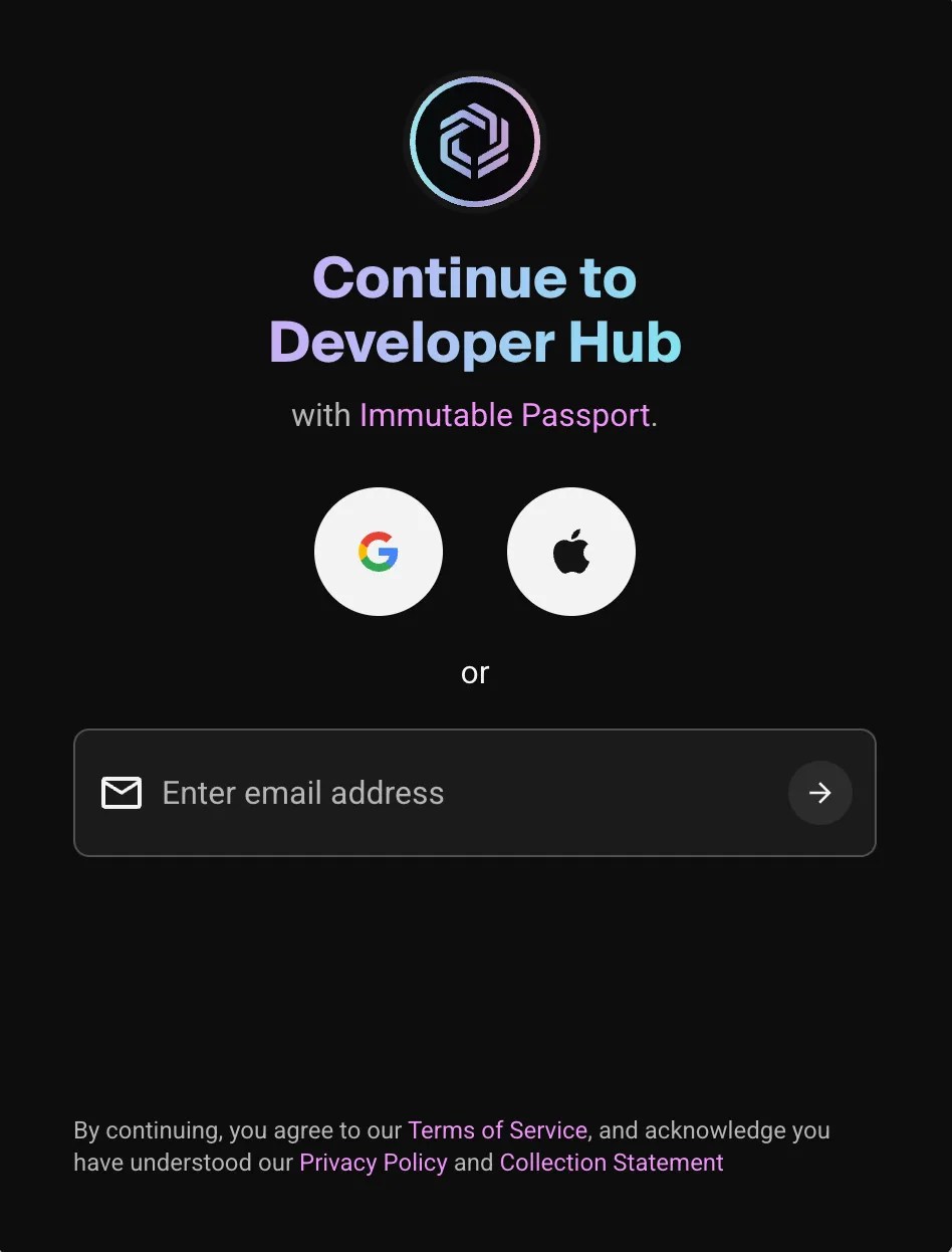 Enable user identity Immutable Documentation