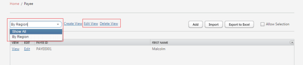 Toggle between Custom Views