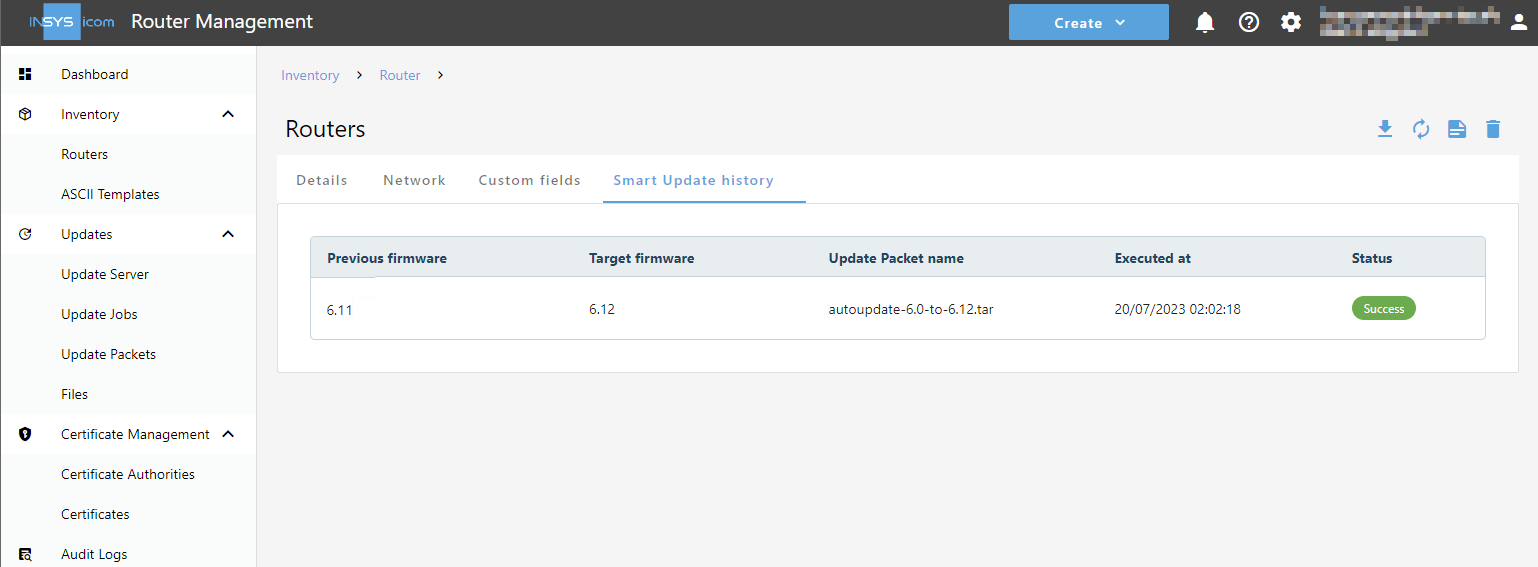 Smart Update - Update Your Router Fleet Automatically