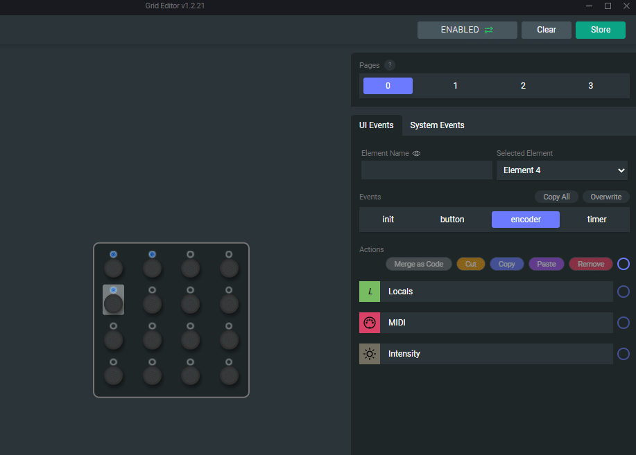 Encoder Mode Intech Studio Documentation