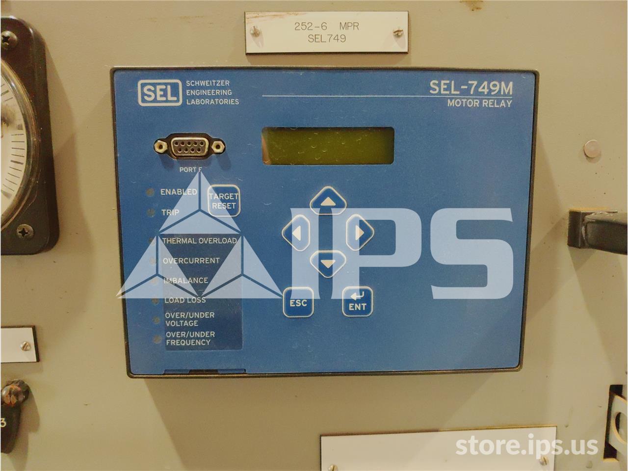 Schweitzer 0749M01A502X0X10 SCHWEITZER SEL749M MOTOR PROTECTION RELAY