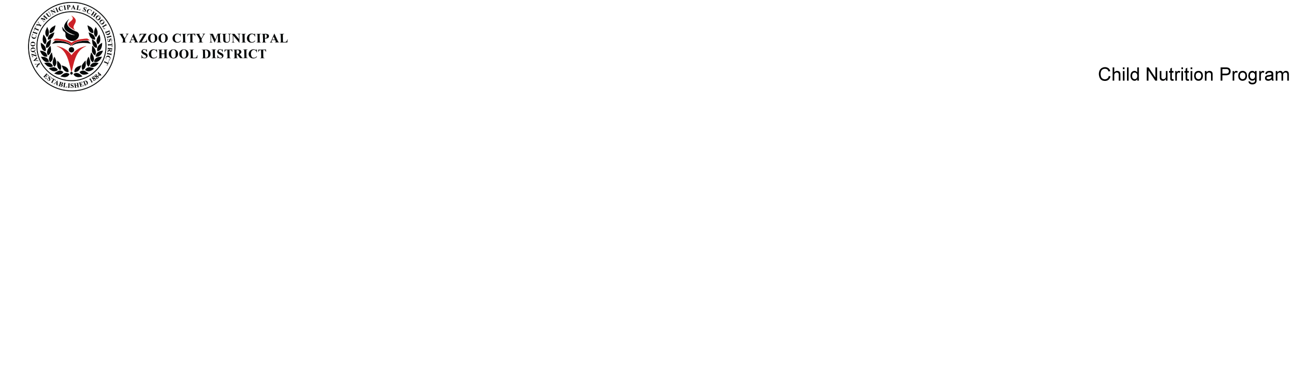 Yazoo City Municipal School District School Nutrition And Fitness