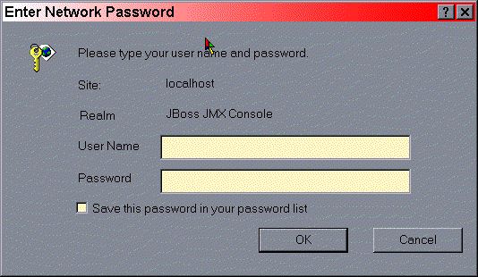 3.3.1.1. Securing the JMX Console