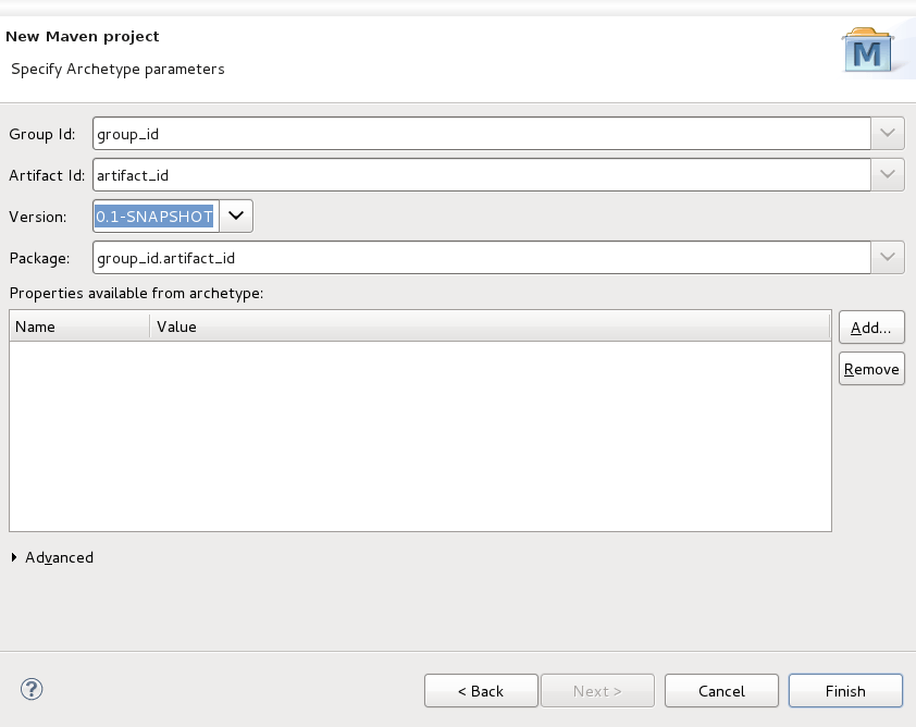 Chapter 2. Creating a Maven Project