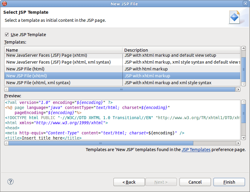 Chapter 4. Developing a simple JSP web application