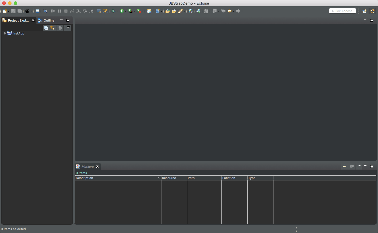 Step 2 Eclipse Project Setup Learn JBStrap