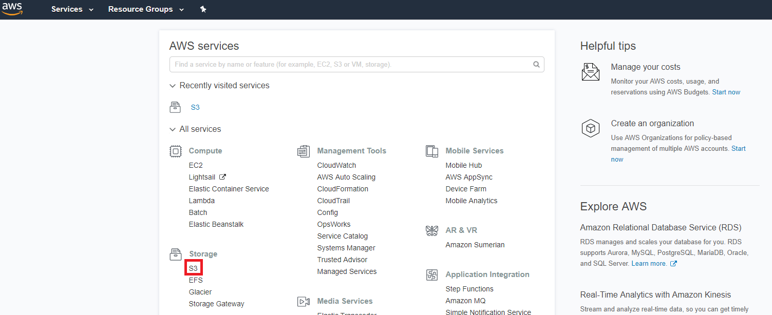 Amazon S3 — JetBackup Documentation documentation