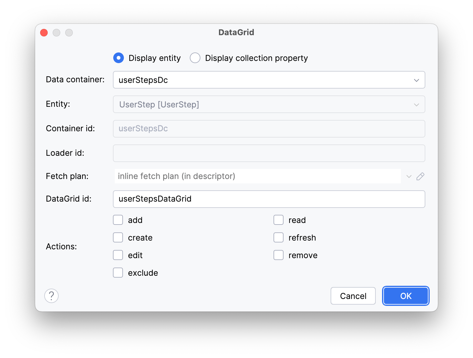 7. Создание пользовательского интерфейса с нуля Документация Jmix