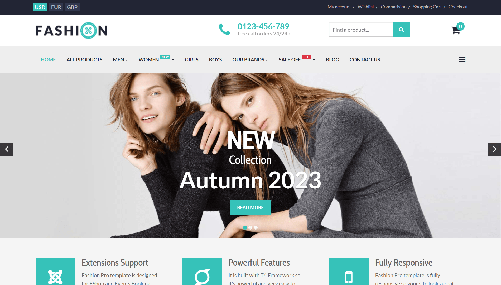 Joomla 4 Quickstart Installation Templates Documentation